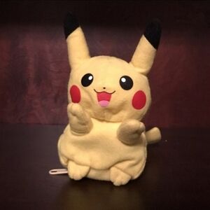 Pikachu Pokeball Reversable Plush